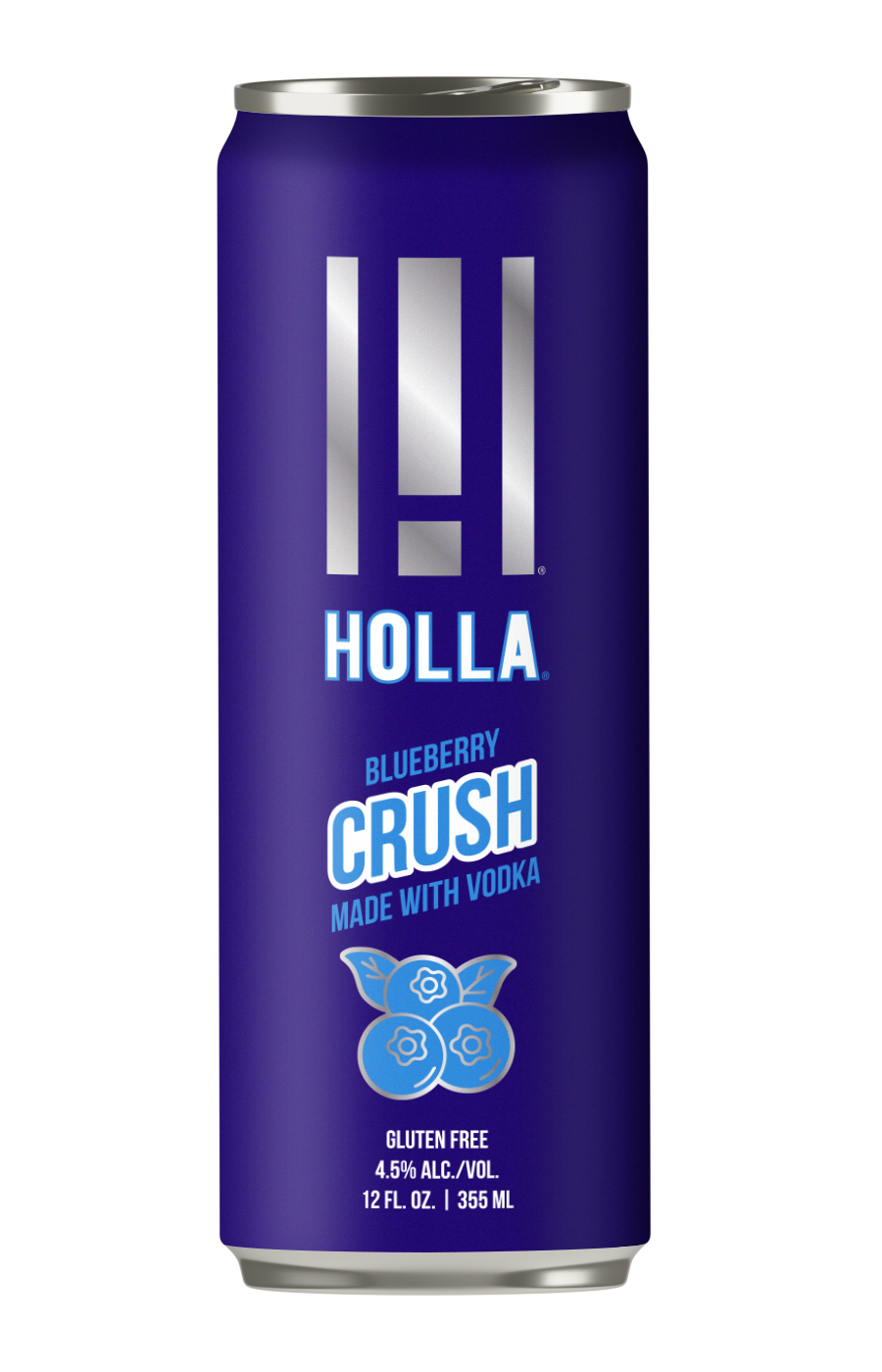 Holla Blueberry Crush 12oz.