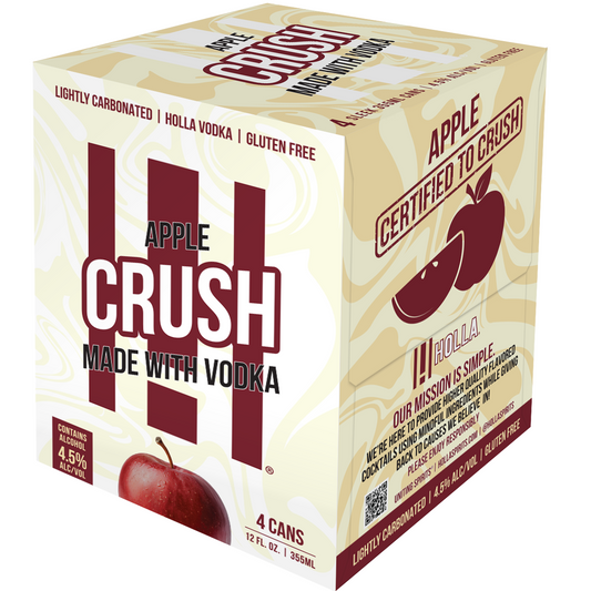 Holla Apple Crush Seasonal 12oz.
