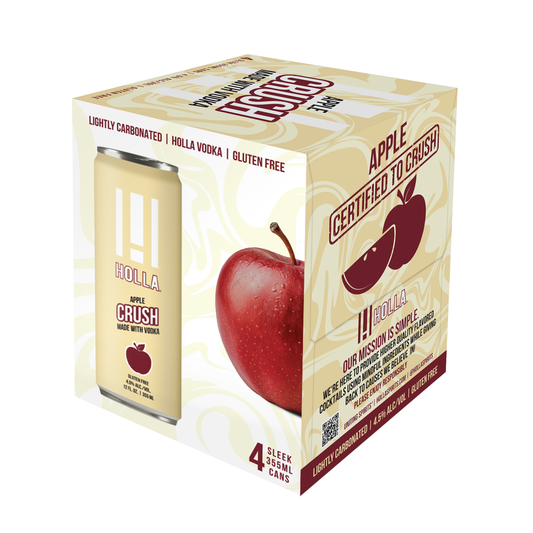 Holla Apple Crush Seasonal 12oz.