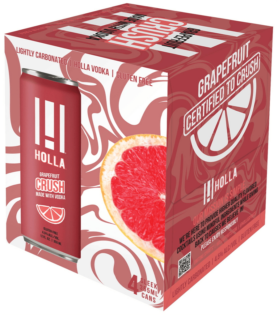 12oz Holla RTD Vodka Cocktails