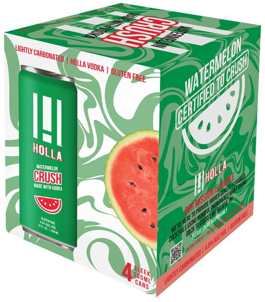 Holla Watermelon Crush 12oz.